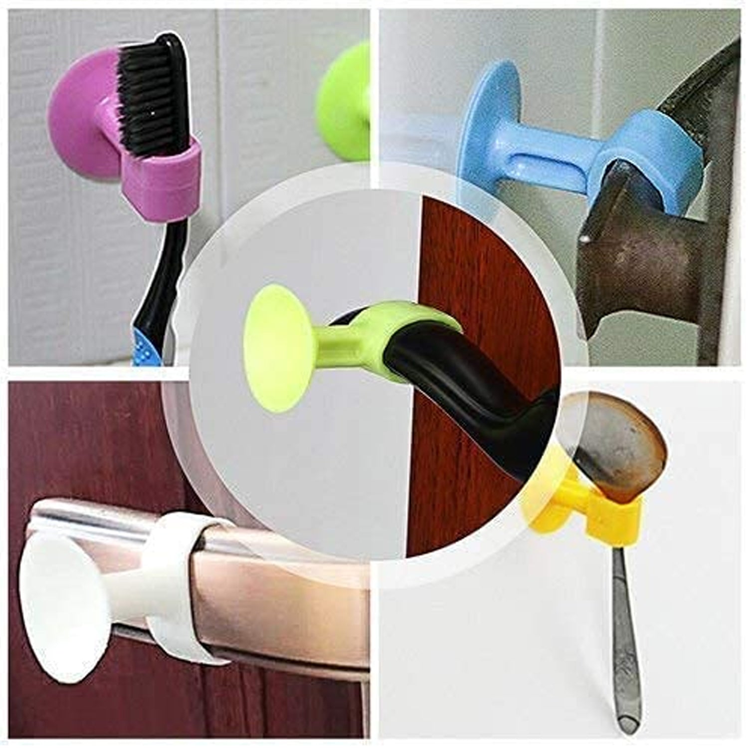 reusable suction door stopper