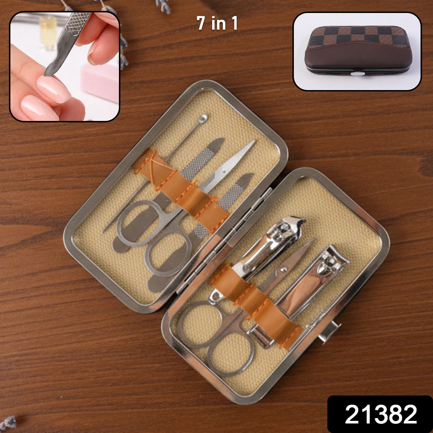 Complete nail grooming tool set