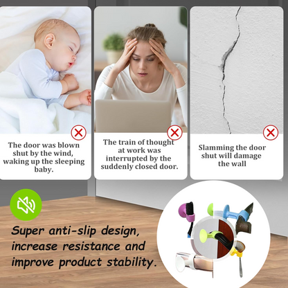 silicone suction door stopper